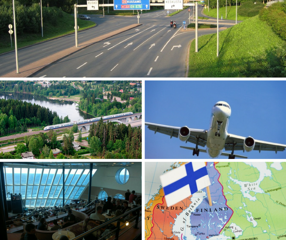kako njbolje putovati do finske helsinkija