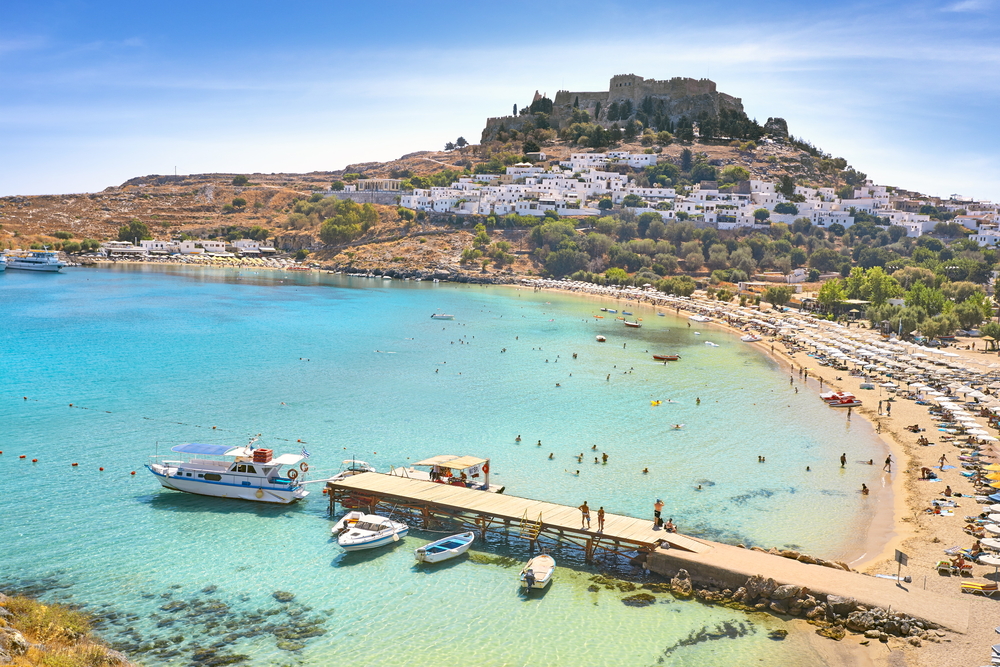 Plaža Lindos na Rodosu