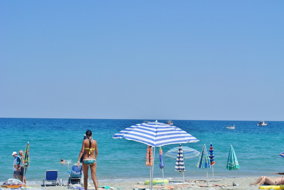 Plaža Leptokarija u Grčkoj